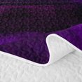 thumbnail image 5 of Castle Fairy Neon Sports Car Quilt Full,Purple City Glow Full Bedspread Sets for Bedroom,Purple Black, 5 of 7