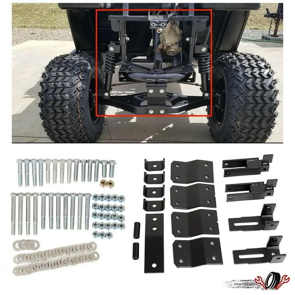 4" Block Lift Kit for Yamaha Golf Cart G14/G16/G19 Model Gas& Electric