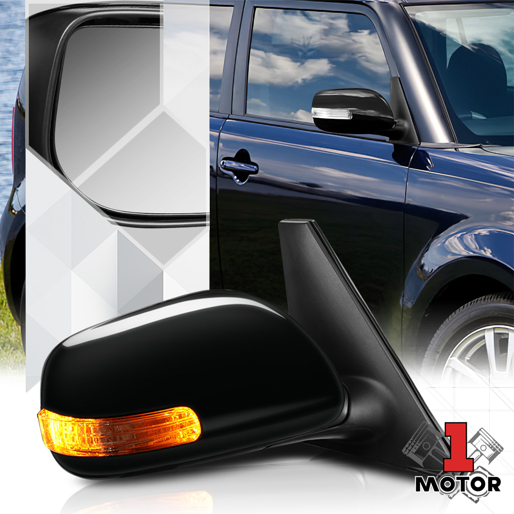 [R] Passenger Side Power w/Signal Foldable Replacement Mirror for 0815 Scion xB 09 10 11 12 13