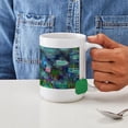 thumbnail image 4 of CafePress - Monet Large Mug - 15 oz Ceramic Large White Novelty Mug, 4 of 6
