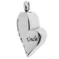 thumbnail image 2 of Colgante conmemorativo de cremación, urna de acero, recuerdo para siempre en mi corazón, carta de amor, 2 of 9