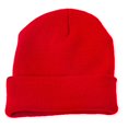 thumbnail image 4 of Chic Girl Winter Fall Solid Color Cuffed Woolen Yarn Knitted Warm Hat Cap Beanie, 4 of 8