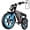 Black, variant on VortexRider 1000W Electric Bike for Adults, 20" Fat Tire E-Mountain Bikes, 48V 17.5Ah 32MPH Ebike for Adults Full Suspension UL2849