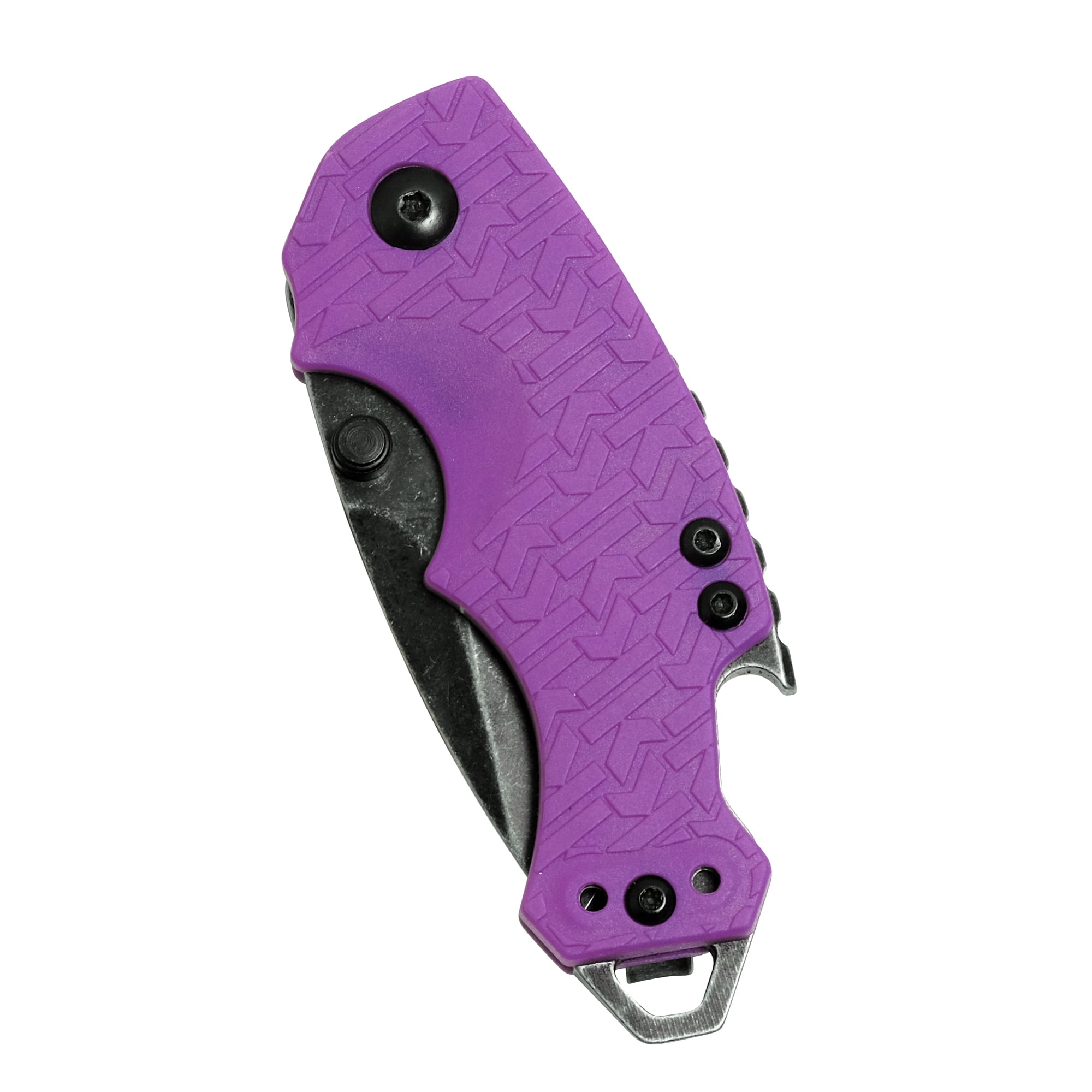 Kershaw Purple Shuffle Pocket Knife, 2.4” Stainless Steel Blade