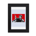 thumbnail image 1 of Chine Rouge Éducation Propagande Culture Bureau Photo Cadre Image Affichage Art Peinture Exposition, 1 of 3