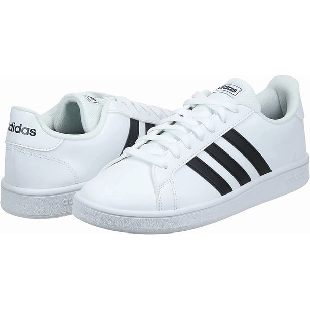 Ad-id-as Grand Court Base Men/White-Black (EE7904)Size: US 5.5