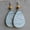 #3, variant on Ethnic Colorful Flower Leaf Pattern Wood Beads Teardrop Statement Earrings