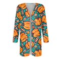 Mrigtriles Halloween Cardigan for Women Fall Open Front Light Weight