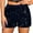 Blue, variant on UAMVSH Womens Sequin Shorts High Waist Elastic Straight Leg Sparkle Party Shorts Trendy Going out Glitter Shorts
