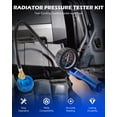 thumbnail image 2 of Kit de medidor de presión de refrigerante Orion Motor Tech de 19 piezas con estuche, 2 of 7