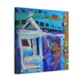 thumbnail image 2 of Beach Hut Euphoria - Canvas, 2 of 10