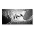 thumbnail image 1 of Cuadro Decorativo Moderno Minimalista Beso Abstracto Canvas Listo Para Colgar No Sintetico, 1 of 4