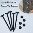 thumbnail image 2 of Nylon Universal Cable Tie Buckle 50Pcs, 2 of 5