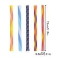thumbnail image 2 of 5pc Colorful Elastic Spring Cats Toy Set – Interactive Cat Toys for Kittens & Cats, Scratch Resistant Flexible Tube Pet Enrichment Toys, Random Colors D, 2 of 4