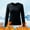 Black, variant on iOPQO plus size tops for women Women O Neck Lined Thermal Thermal Underwear Slim Tops Long Sleeve Thermal Shirts Winter Tops womens tops