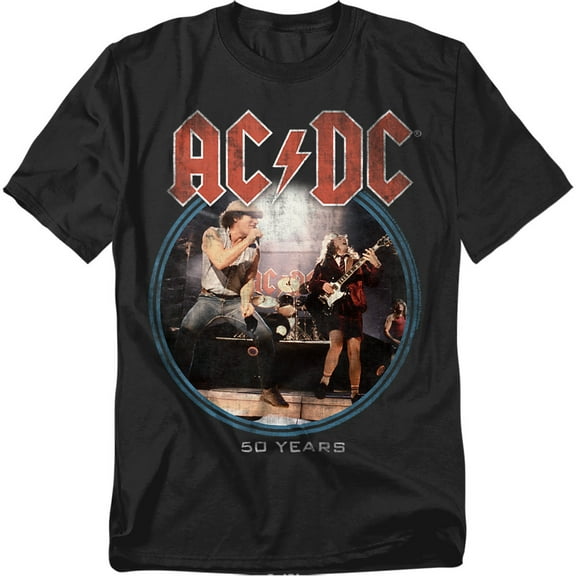 ACDC T-Shirt Logo Tour Unisex Graphic Tee for Men & Women