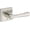 Nickel, variant on Baldwin HDWYNSSR112 Wyndcliff Non-Turning One-Sided Dummy Door Lever - Bronze