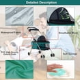 thumbnail image 3 of Bestpet Posh Pet Stroller by BestPet, Teal, 3 of 5