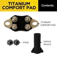 thumbnail image 2 of Touchpad Dogtra Titanium Comfort Pad, puntos de contacto femeninos de perfil bajo, 2 of 6