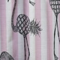 thumbnail image 4 of Designart 'Flamingo on Pink Retro' Mid-Century Modern Curtain Panel, 4 of 5