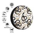 thumbnail image 4 of Fotbe Snake Funda de Llanta de Repuesto con Estampado, Engrosada, Ajuste Universal para Jeep, Remolque, RV, SUV, Camión-16 inch, 4 of 6