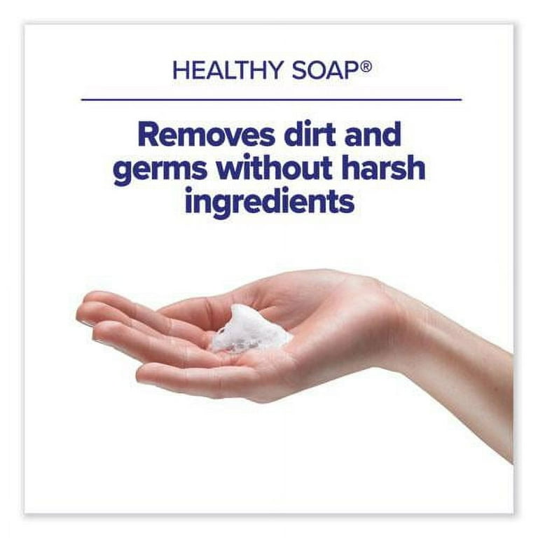 HEALTHY SOAP Mild Foam, For CS4 Dispensers, Fragrance-Free, 1,250 mL, 4/Carton HEALTHY SOAP Mild Foam, For CS4 Dispensers, Fragrance-Free, 1,250 mL, 4/Carton