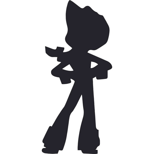 The Jessie Silhouettes Cartoon Customized Wall Decal Custom Vinyl
