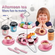 38PCS Kids Kitchen Playset Toys Kitchen Set for Kids Play Kitchen Accessories - Grinders, Coffee Pots, Coffee Buckets and Other Tools Are Available (3+)