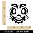 thumbnail image 2 of Cute Bee Shocked Self-Inking Rubber Stamp Ink Stamper - Red Ink - Small 3/4 Inch, 2 of 7