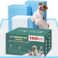 thumbnail image 1 of Almohadillas YOPETKI para orinar para perros, extra grandes, 100 unidades, 71 cm x 86 cm, 1 of 9