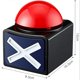 thumbnail image 2 of Zumbador de juego de 2 uds, zumbadores de respuesta para espectáculo de juegos con luz y sonido de alarma, caja de botón de espectáculo, juguete de utilería para concurso de fiesta, 2 of 5