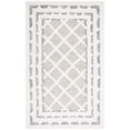 thumbnail image 2 of SAFAVIEH Casablanca Bojan Diamond Area Rug, Gray/Ivory, 5' x 8', 2 of 11