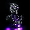 YEABRICKS LED Lighting Kit Compatible with Lego Black Panther 76215 Building Set(Not Include the Building Set)