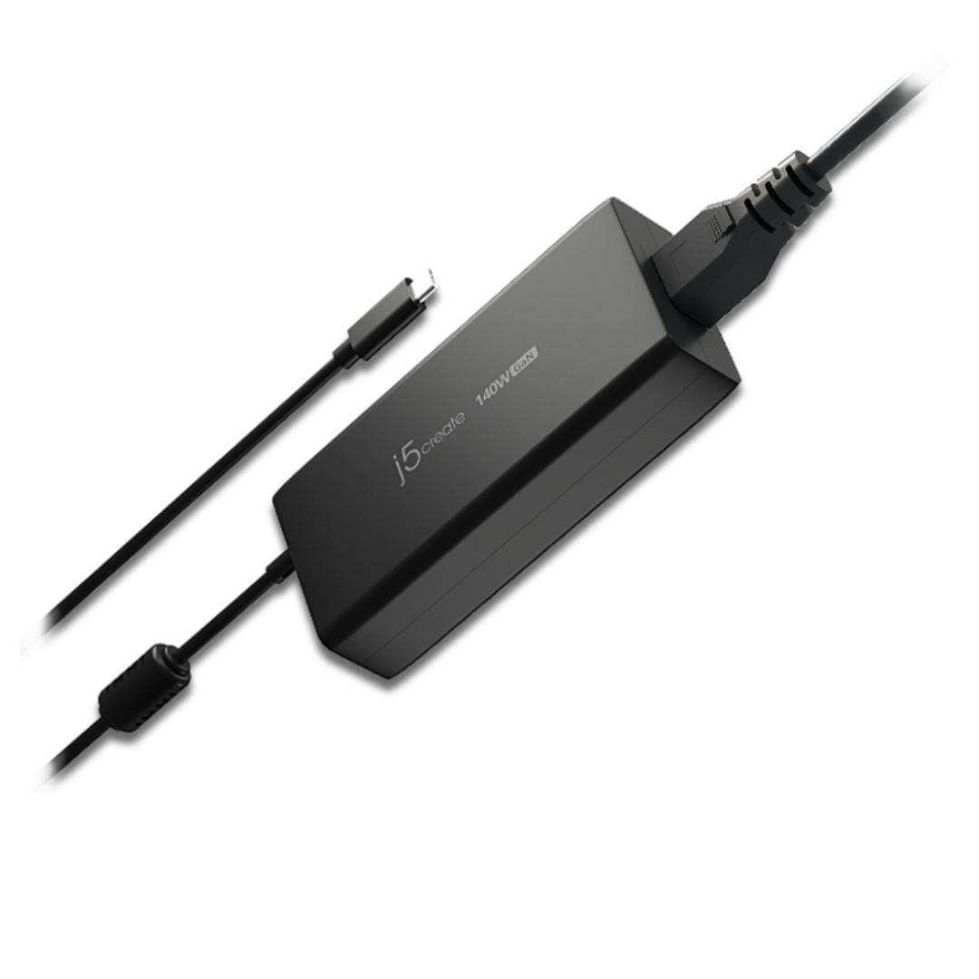 j5create, 140W GaN PD 3.1 USB-C Charger, JUP17140