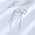 thumbnail image 1 of Xihbxyly Pendientes con Flecos, Elegante Diseño de Perla de Imitación, Llamativos Pendientes Largos, Delicados Pendientes de Aleación de Aluminio, Ideales para Fiestas, Banquetes y Clubes. El Regalo, 1 of 7