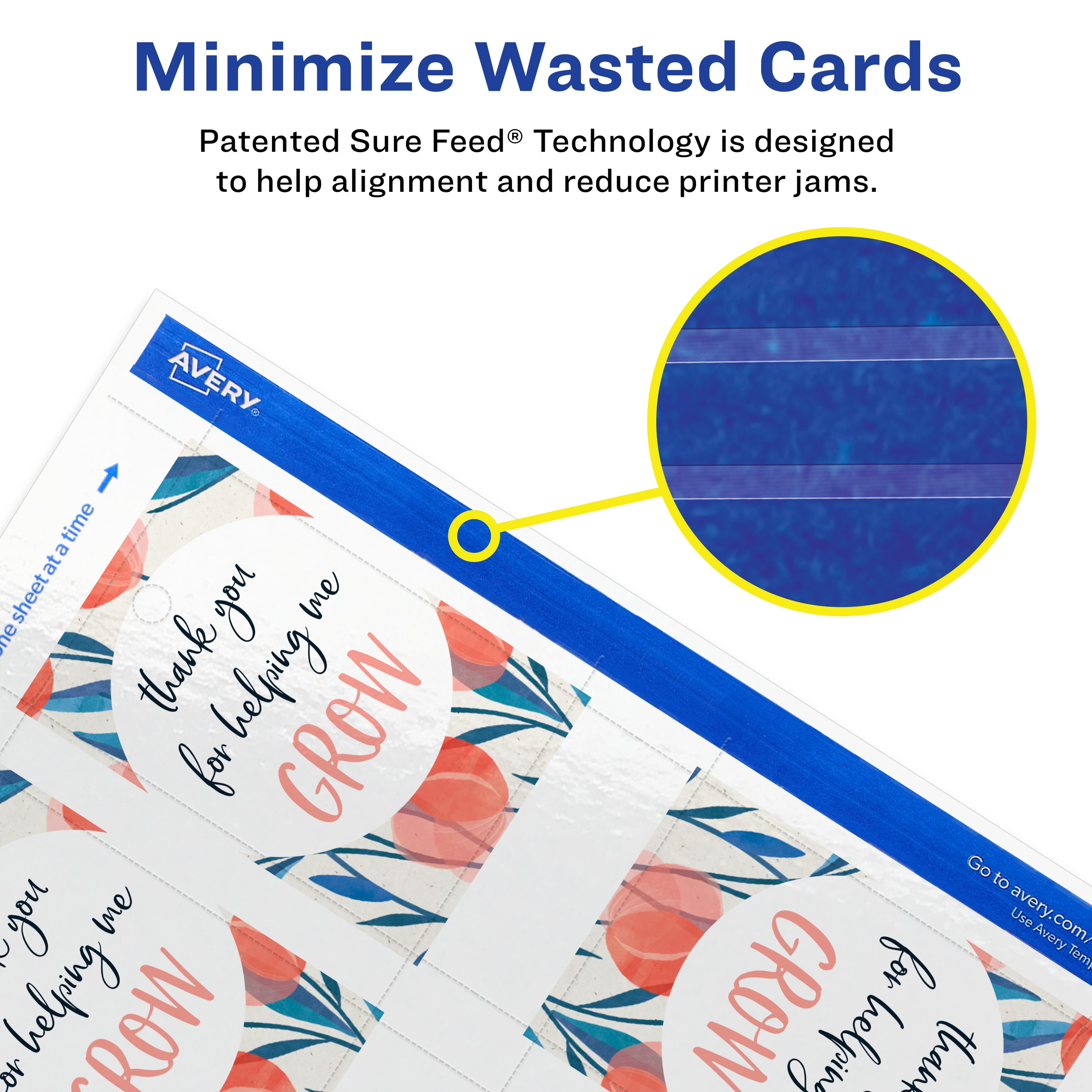 Avery Printable Tags, 2" x 3", Glossy White, 200ct