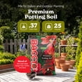 thumbnail image 2 of Michigan Peat Baccto All Purpose Potting Soil with Perlite, 25 lbs (8 Pack), 2 of 11
