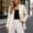White, variant on Plus Size Women's Long Sleeve Faux Leather Moto Jacket | Quilted Biker Blazer for Commute, Office, or Night Out