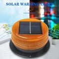thumbnail image 6 of Solar Led Beacon Light Emergency Warning Strobe Light with Magnetic Base, Wireless Waterproof Recovery Beacon Light for Cars Truck Tractors Bus Forklift SUV Construction Vehicle, 6 of 10