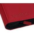 thumbnail image 5 of Vault X 4-Pocket Trading Card Zip Binder - 160 Side Loading Pocket Album for TCG & Sports Cards (Red), 5 of 9