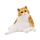 thumbnail image 1 of Figura de gato de pelo corto, juguete de animal, modelo de gato, figura de gato decorativa, estatua de juguete para amarillo, 1 of 9
