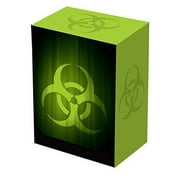 Legion SUPER Iconic BIOHAZARD Contagion GREEN DECK BOX (fits Magic / MTG, Pokemon Cards)