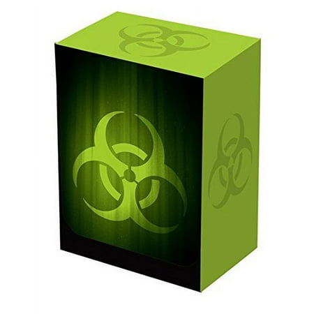 Legion SUPER Iconic BIOHAZARD Contagion GREEN DECK BOX (fits Magic / MTG, Pokemon Cards)