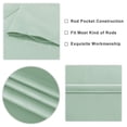 thumbnail image 4 of Blackout Curtains Small Window Curtains Darkening Window Curtain Panels, Soundproof Curtains,Rod Pocket Thermal Insulated Solid Drapes for Bedroom Living Room Green 42*54in, 4 of 7