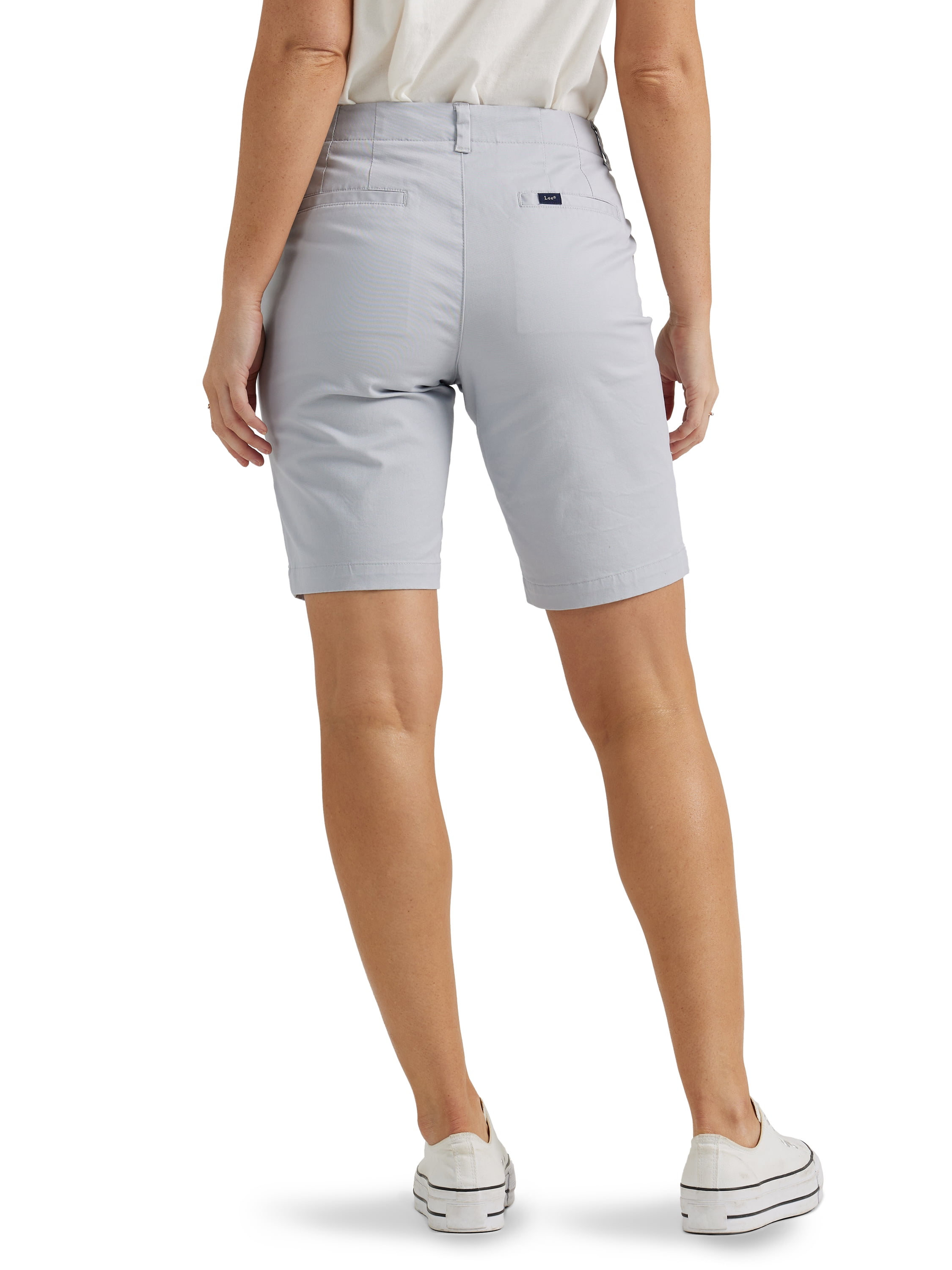 Lee Women's Midrise 9" Chino Shorts, Sizes 0-18