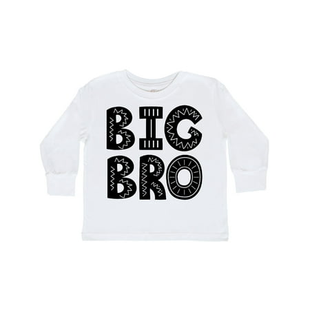 

Inktastic Brother Big Bro Gift Toddler Boy Girl Long Sleeve T-Shirt
