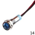 thumbnail image 4 of Clearance Now! LED Indicator Warning Signal Light 8mm Thread Metal 220V-Panel 6V hot New I9 W9U0, 4 of 9