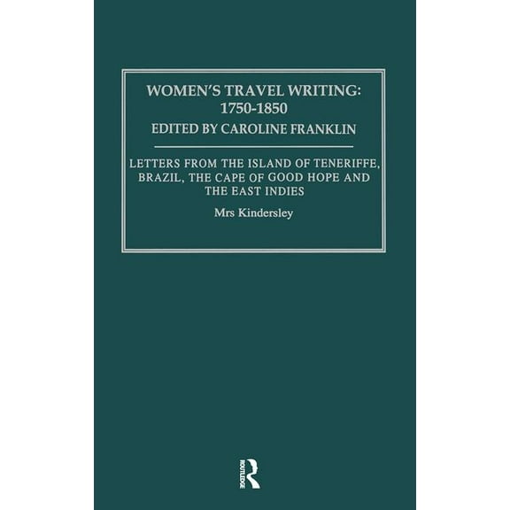 Womens Travel Writing 1750-185, (Hardcover)