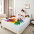 thumbnail image 4 of Castle Fairy Children Teens Billiards Print Queen Sheet Sets,Snooker Sport Bed Set, 4 of 7