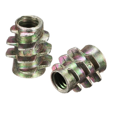 

Uxcell M4x10mm Furniture Screw-in Nuts Zinc Alloy Color Zinc 80 Pack
